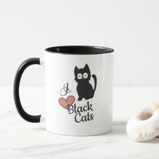 Caneca Eu Adoro Gatos Pretos