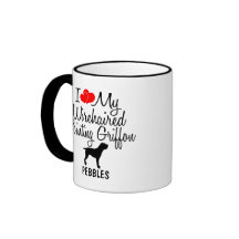 Eu Adoro Meu Cabeado Apontando Griffon