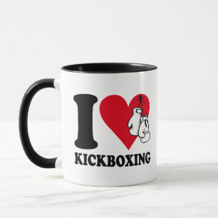 Caneca Eu adoro o kickboxe