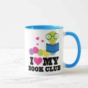 Caneca Eu Adoro O Meu Livro Clube Lendo Mug