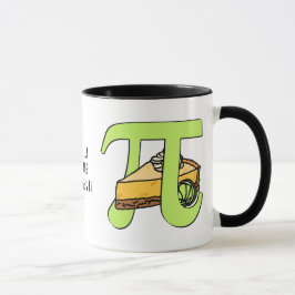 Caneca Eu adoro o PIE e o PI Day