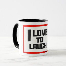 CANECA EU ADORO RIR/CAFÉ MUG