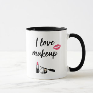 Caneca Eu amo a composição