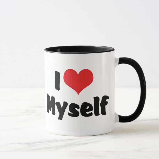 Caneca Eu Amo a Mim Mesmo (Direita)