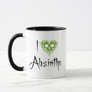 Caneca Eu Amo Absinthe Mug