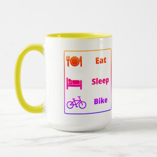 Caneca Eu amo andar de bicicleta