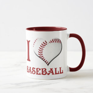 Caneca Eu Amo Baseball