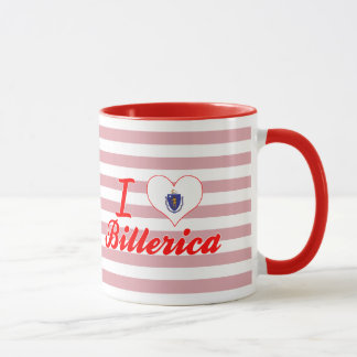 Caneca Eu amo Billerica, Massachusetts