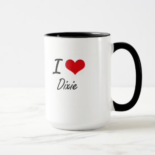Caneca Eu amo Dixie