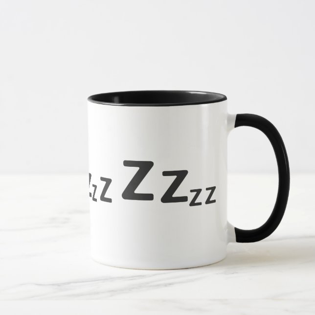 Caneca Eu amo dormir (Direita)