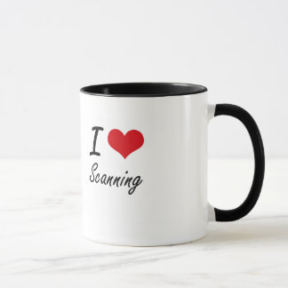 Caneca Eu amo fazer a varredura