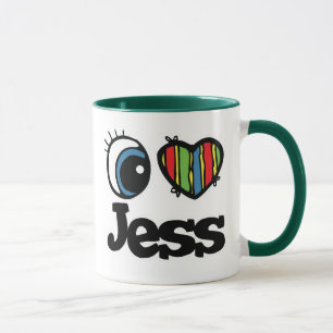 Caneca Eu amo Jess