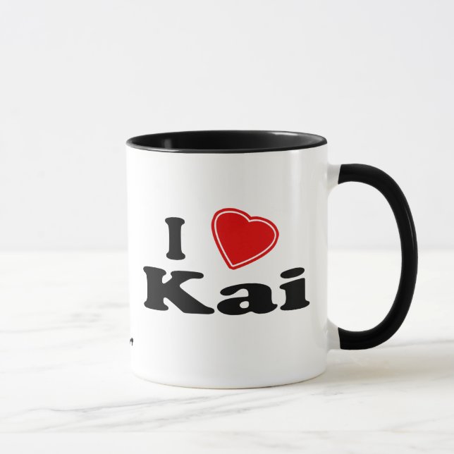 Caneca Eu amo Kai (Direita)