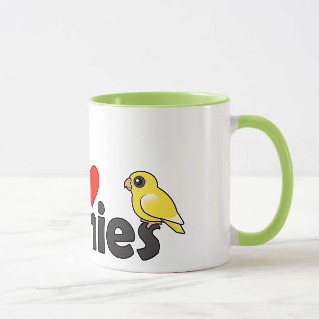Caneca Eu amo Linnies (Direita)