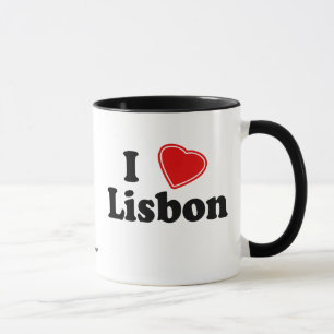 Caneca Eu amo Lisboa