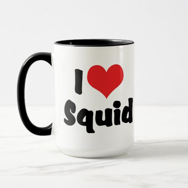 Caneca Eu Amo Lula do Coração (Esquerda)