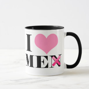Caneca Eu amo-me (os homens)