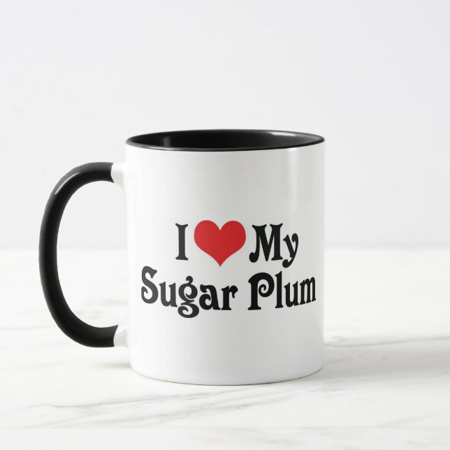 Caneca Eu Amo Meu Açaí (Esquerda)