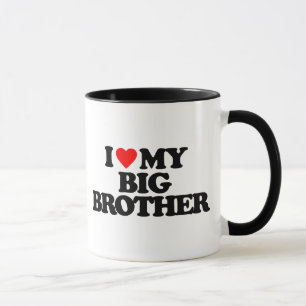 CANECA EU AMO MEU BIG BROTHER