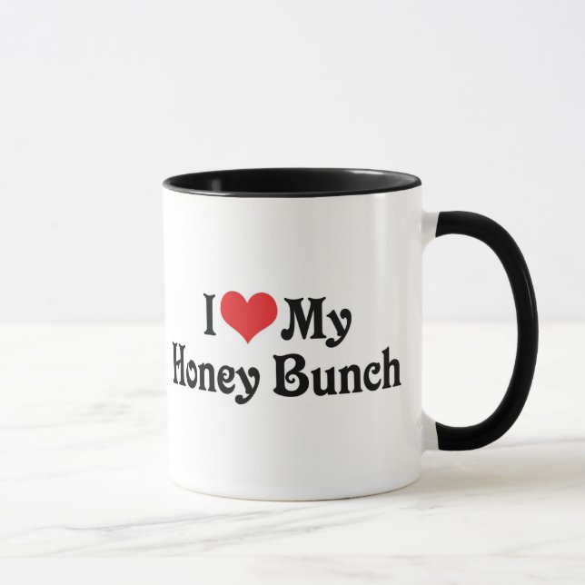 Caneca Eu Amo Meu Enxame de Mel (Direita)