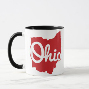 Caneca Eu Amo Meu Ohio Home Script Ohio