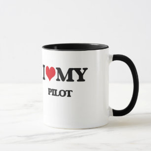 Caneca Eu amo meu piloto