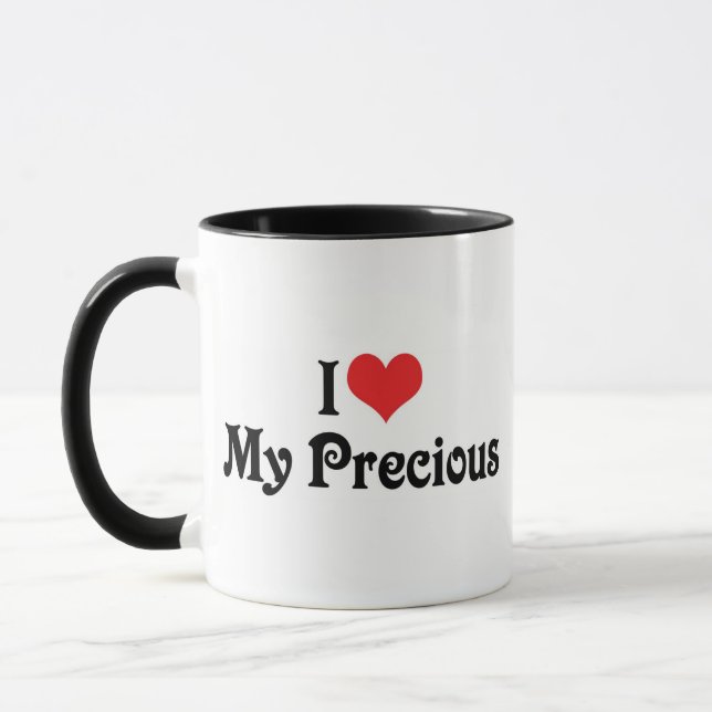 Caneca Eu Amo Meu Precioso (Esquerda)