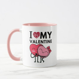 Caneca Eu Amo Meus Presentes De Dia de os namorados Espec