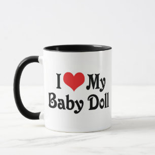 Caneca Eu Amo Minha Boneca Bebê