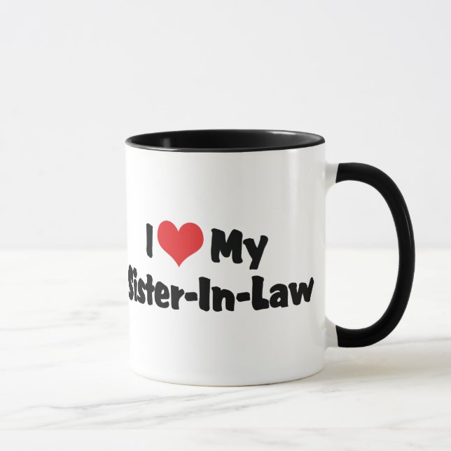 Caneca Eu Amo Minha Cunhada (Direita)