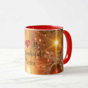 Caneca Eu Amo Minha Irmã Maravilhosa