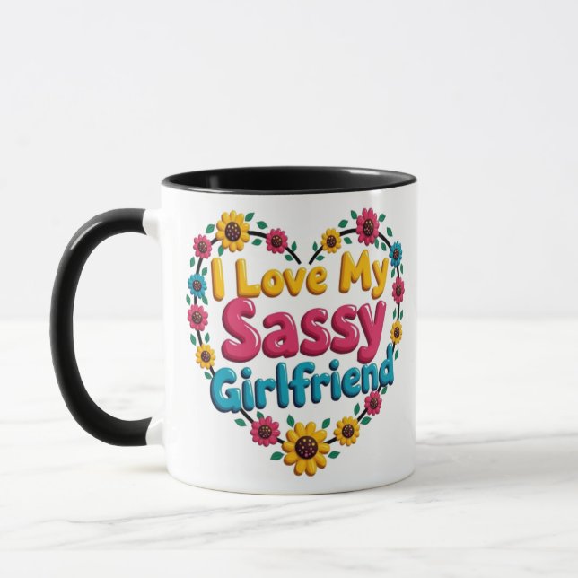 Caneca Eu Amo Minha Namorada Atrevida (Esquerda)