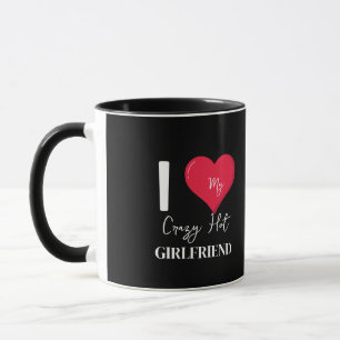 Caneca Eu Amo Minha Namorada Louca E Quente