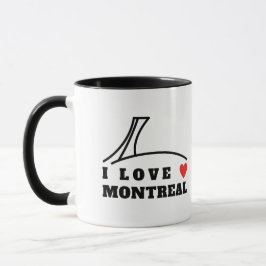 Caneca Eu Amo Montreal