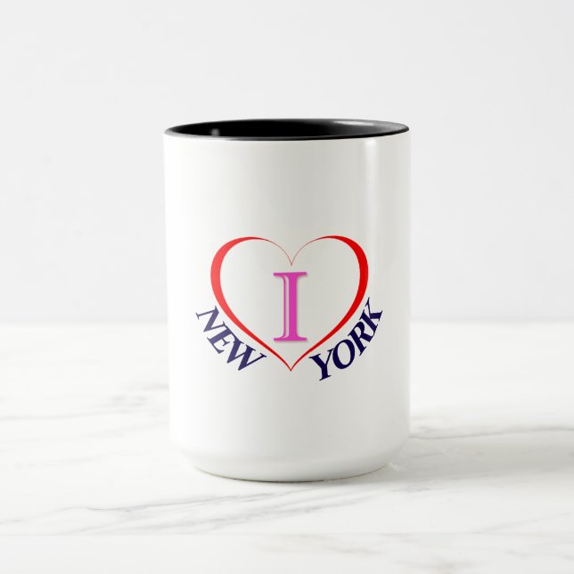 Caneca Eu Amo Nova York (Centro)