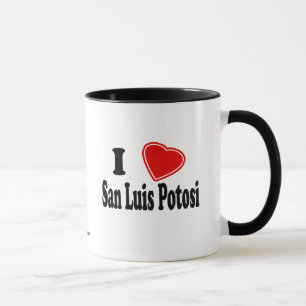 Caneca Eu amo o San Luis Potosi
