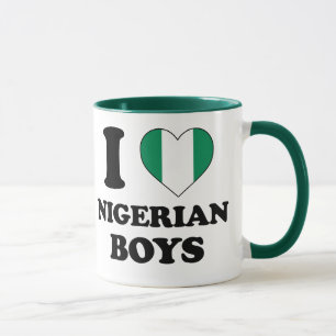 Caneca Eu amo os Nigerian Boys