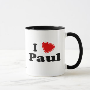 Caneca Eu amo Paul