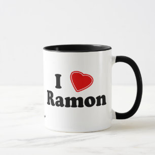 Caneca Eu amo Ramon