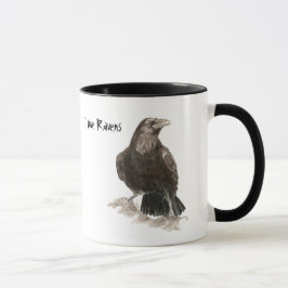 Caneca Eu amo Ravens Mug