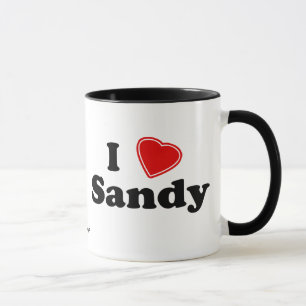 Caneca Eu amo Sandy