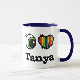 Caneca Eu amo Tanya