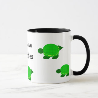 Caneca Eu Amo Tartarugas