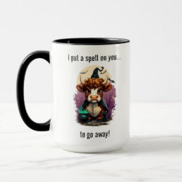 Caneca Eu Coloquei Uma Feitiçaria Em Você, Vovó Da Highla