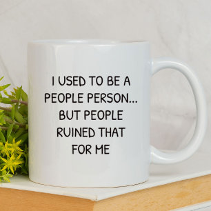 Caneca Eu Costumava Ser uma Pessoa Divertida   Sarcástico