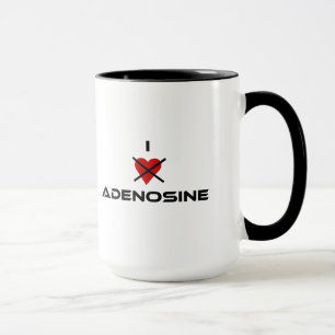 Caneca Eu deio a adenosina - agrida para amantes nerdy do