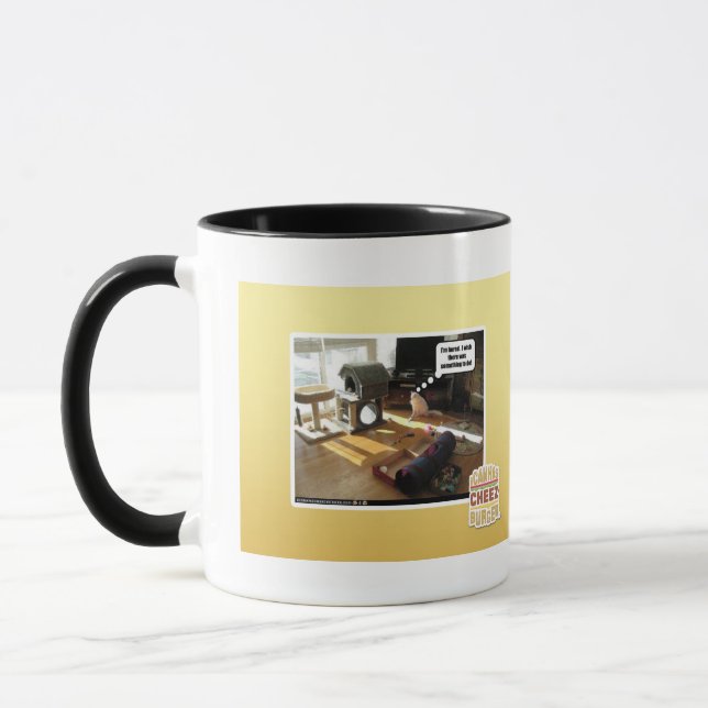 Caneca Eu desejo que havia algo fazer (Esquerda)
