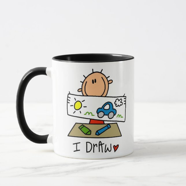 Caneca Eu Desenho (Esquerda)