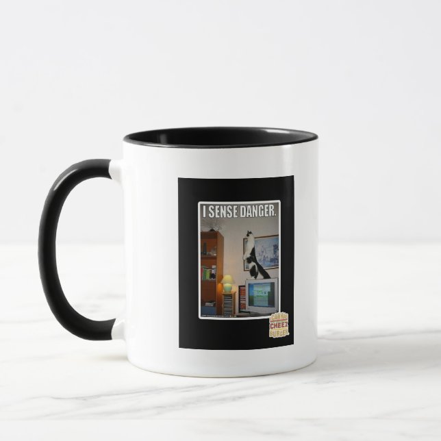 Caneca Eu detecto o perigo (Esquerda)