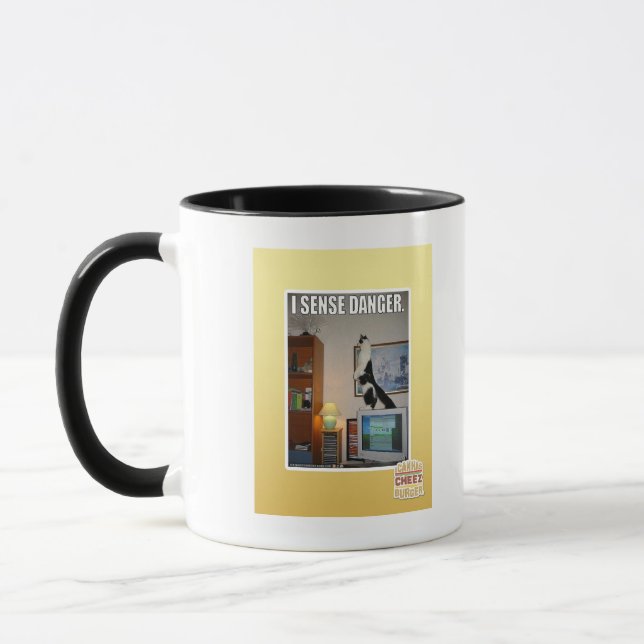 Caneca Eu detecto o perigo (Esquerda)